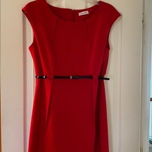 Red Power Dress